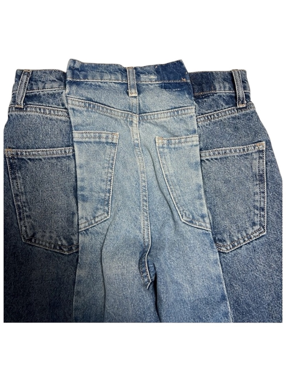 🔹 ZARA High Rise Straight Leg Jeans – Size 4 - Picture 7 of 9